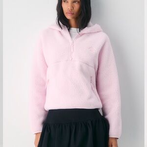 NWT Aritzia PolarTec Thermal Pro Hi-Hip half zip Hoodie